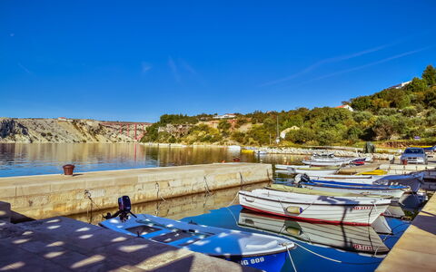Anđela: Sky, Water, Boat, Watercraft, Vehicle, Blue, Azure, Boats And Boating--Equipment And Supplies, Tree, Coastal And Oceanic Landforms