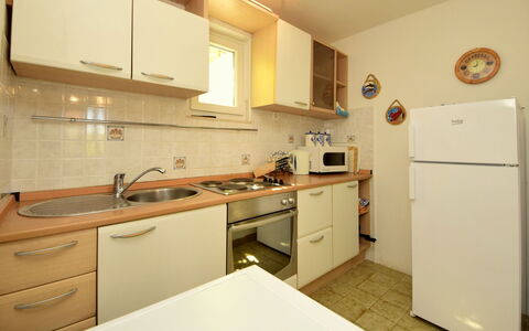 Villa Palma: Cabinetry, Tap, Sink, Kitchen Sink, Building, Property, Furniture, Countertop, Plumbing Fixture, Wood