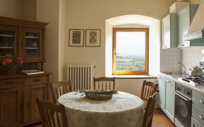 Tramonto Proneta 3: Room, Furniture, Countertop, Property, Cabinetry, Interior Design, Building, Floor, Kitchen, Home