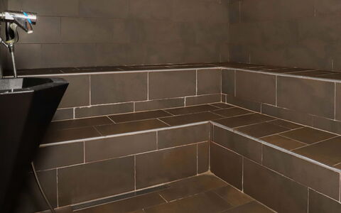 Nendaz 681: Rectangle, Wood, Floor, Flooring, Plumbing Fixture, Tap, Bathroom, Composite Material