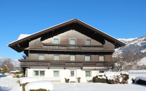 Aschau im Zillertal 495: Snow, Property, House, Winter, Architecture, Home, Building, Mountain, Real Estate, Roof