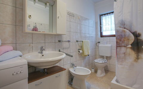 Ivković: Bathroom, Property, Room, Interior Design, Bathroom Cabinet, Real Estate, Sink, Floor, Building, Plumbing Fixture