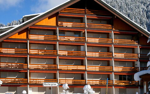 Villars 125: Architecture, Building, Sky, Real Estate, Facade, Winter, Wood, House, Lumber, Log Cabin