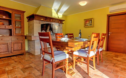 Dante: Room, Property, Furniture, Building, Floor, Dining Room, Interior Design, House, Real Estate, Table