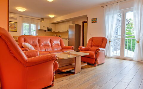 Dante: Living Room, Furniture, Room, Property, Orange, Couch, Interior Design, Floor, Building, Real Estate
