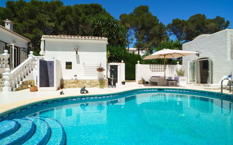 El Palmeral: Water, Sky, Plant, Property, Swimming Pool, Building, Azure, Tree, Chair, Shade