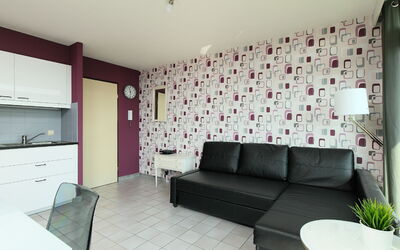 Accommodation:&nbsp;Studio 604 with Balcony 600.5