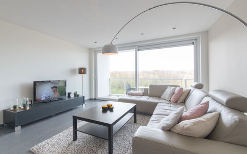 Solis with Balcony: Furniture, Couch, Property, Table, Window, Building, Plant, Houseplant, Comfort, Architecture