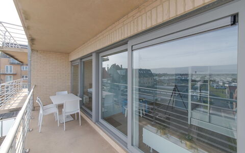 Solis with Balcony: Building, Chair, Window, Wood, Shade, Condominium, Interior Design, Flooring, Floor, House