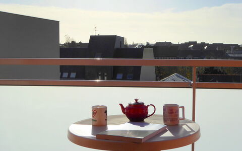 Les Allées du Port: Sky, Property, Furniture, Table, Building, Outdoor Furniture, Cloud, Outdoor Table, Food, Interior Design