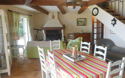 Villa Micheline: Room, Property, Furniture, Building, Dining Room, Ceiling, Table, Interior Design, House, Home