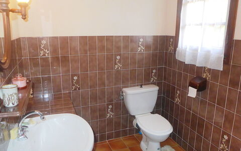 Villa Micheline: Bathroom, Property, Room, Tile, Floor, Wall, Plumbing Fixture, Real Estate, Toilet Seat, Toilet