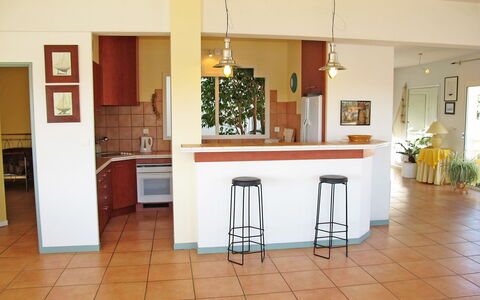 Les Pinasses: Room, Property, Floor, Furniture, Building, Kitchen, Interior Design, House, Countertop, Real Estate
