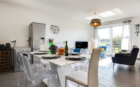 Le Domaine de Fort Neuf: Property, Room, Dining Room, Interior Design, Furniture, Building, Table, Floor, House, Ceiling