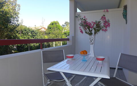 Selvia Quetia: Flower, Building, Table, Daytime, Plant, Furniture, Window, Flowerpot, Tree, Sky