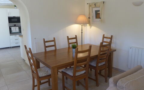 Villa Rose: Room, Property, Dining Room, Furniture, Table, Kitchen & Dining Room Table, Floor, Interior Design, Building, Real Estate