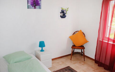 Gemma: Room, Property, Interior Design, Green, Pink, Furniture, Yellow, Turquoise, House, Wall