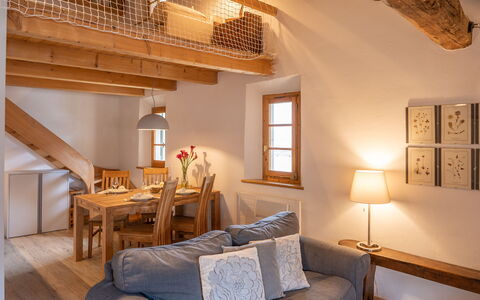 Celerina 6: Furniture, Property, Building, Wood, Comfort, Lighting, Picture Frame, Interior Design, Architecture, Table