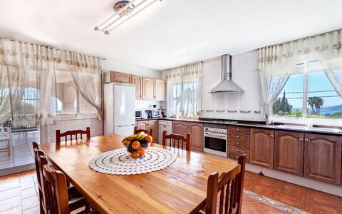 Macedonia: Room, Property, Furniture, Interior Design, Real Estate, Building, Kitchen, Cabinetry, Ceiling, Table