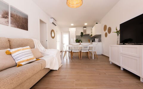 Marina: Furniture, Flooring, Interior Design, Floor, Wood Flooring, Wood, Living Room, Couch, Laminate Flooring, Ceiling