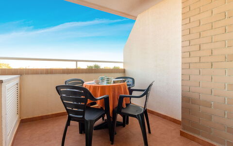 Oropesa del Mar 8: Furniture, Table, Chair, Cloud, Sky, Wood, Interior Design, Kitchen & Dining Room Table, Shade, Tableware