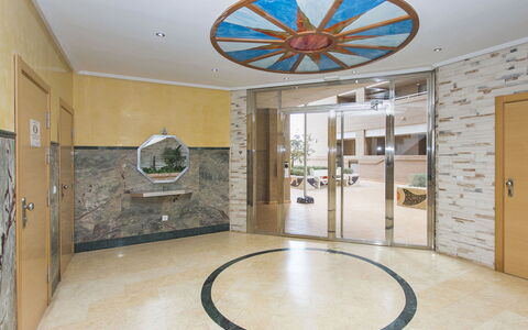 Oropesa del Mar 8: Hall, Wood, House, Interior Design, Building, Cabinetry, Flooring, Floor, Living Room, Door