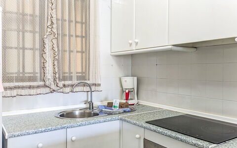 Waldorff: Kitchen, Kitchen Appliance, Countertop, Major Appliance, Interior Design, Flooring, Cabinetry, Kitchen Sink, Plumbing Fixture, Sink