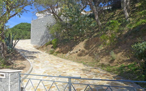 Belle Vue: Geological Phenomenon, Wall, Tree, Slope, Architecture, Rock, Soil, Landscape, House, Plant