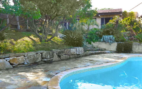 La Maison du Midi: Water, Plant, Water Resources, Property, Nature, Azure, Building, Tree, Natural Landscape, Sky