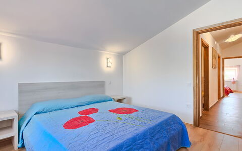 Majda: Bedroom, Bed, Room, Furniture, Property, Bed Sheet, Floor, Interior Design, House, Ceiling