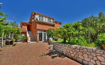 Novi Vinodolski 128: Property, Real Estate, Building, House, Home, Residential Area, Architecture, Town, Sky, Neighbourhood