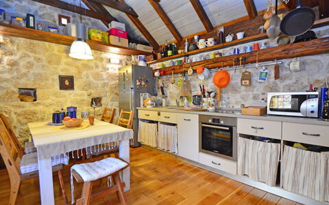 Home Sweet Home: Property, Room, Building, Interior Design, Kitchen, Ceiling, Furniture, Beam, Floor, Wood Flooring