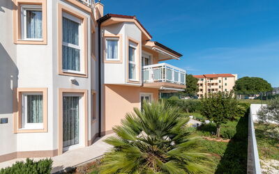 Trogir Okrug Gornji 314: Sky, Plant, Building, Window, Property, Azure, Tree, House, Condominium, Urban Design
