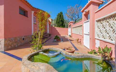Requesens: Property, House, Real Estate, Building, Home, Water, Azure, Residential Area, Estate, Swimming Pool