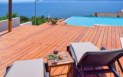 Andrea: Deck, Property, House, Furniture, Outdoor Furniture, Vacation, Real Estate, Roof, Azure, Sunlounger