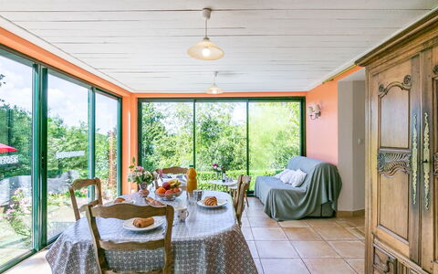 Ker Marie: Sky, Table, Furniture, Daytime, Property, Plant, Mountain, Azure, Chair, Nature