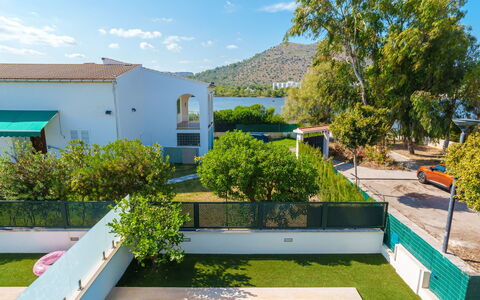 Teresa Beach 1: Plant, Sky, Property, Cloud, Nature, Azure, Building, Tree, Shade, Swimming Pool