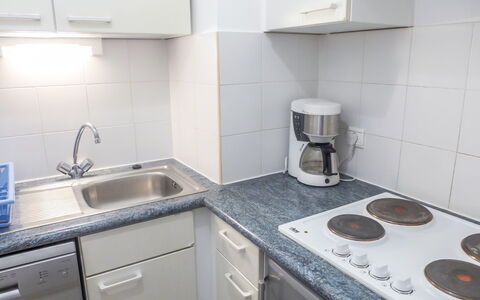 Fréjus 540: Countertop, Property, Room, Kitchen, Tile, Sink, Cabinetry, Furniture, Interior Design, Kitchen Sink