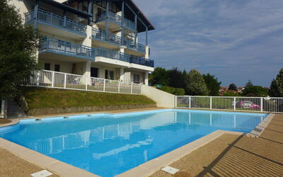 Guethary 107: Swimming Pool, Property, Real Estate, Residential Area, House, Azure, Aqua, Home, Villa