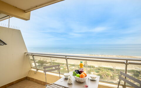 Milos: Table, Sky, Furniture, Daytime, Tableware, Building, Water, Chair, Cloud, Interior Design
