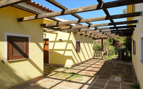 San Pietro Green: Property, Building, Architecture, House, Daylighting, Room, Courtyard, Pergola, Roof, Real Estate