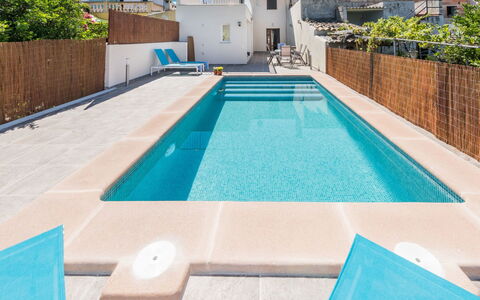 Sa Lluna: Swimming Pool, Property, Real Estate, House, Building, Leisure, Villa, Apartment, Grass, Residential Area