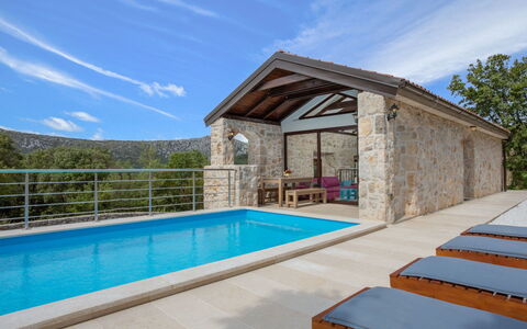 Villa Matija: Property, Swimming Pool, Building, House, Real Estate, Home, Room, Estate, Architecture, Residential Area