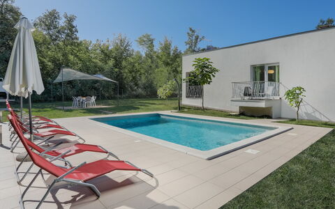 Forest Fairy: Water, Plant, Sky, Swimming Pool, Building, Shade, Outdoor Furniture, Interior Design, Tree, Chair