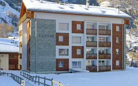 Cervin: Snow, Winter, Property, Building, House, Home, Real Estate, Facade, Roof, Architecture