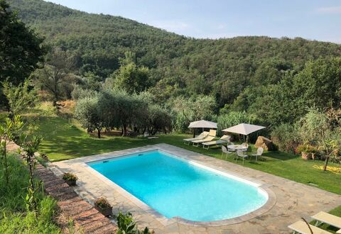 Villa Oleandro: Swimming Pool, Property, Natural Landscape, Water, House, Real Estate, Leisure, Rural Area, Resort, Eco Hotel