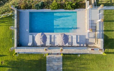 Swimming pool and panoramic view