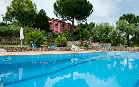 Villa Ivoni: Swimming Pool, Property, Leisure, Water, Building, Real Estate, House, Vacation, Villa, Estate
