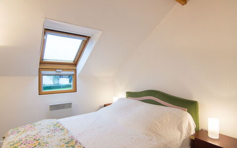 Carnac 129: Bedroom, Bed, Room, Property, Furniture, Bed Sheet, Bed Frame, Ceiling, Interior Design, Wall