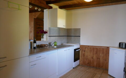 Baita Ficc: Room, Property, Kitchen, Furniture, Cabinetry, Building, Countertop, Floor, House, Interior Design